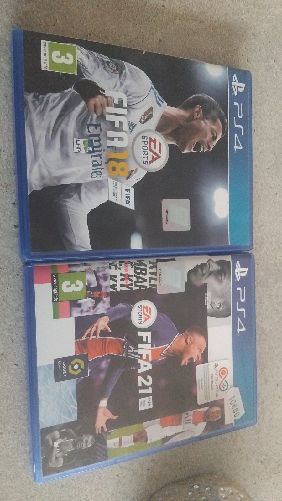fifa 18 et fifa 21, Consoles de jeu & Jeux vidéo, Enlèvement ou Envoi