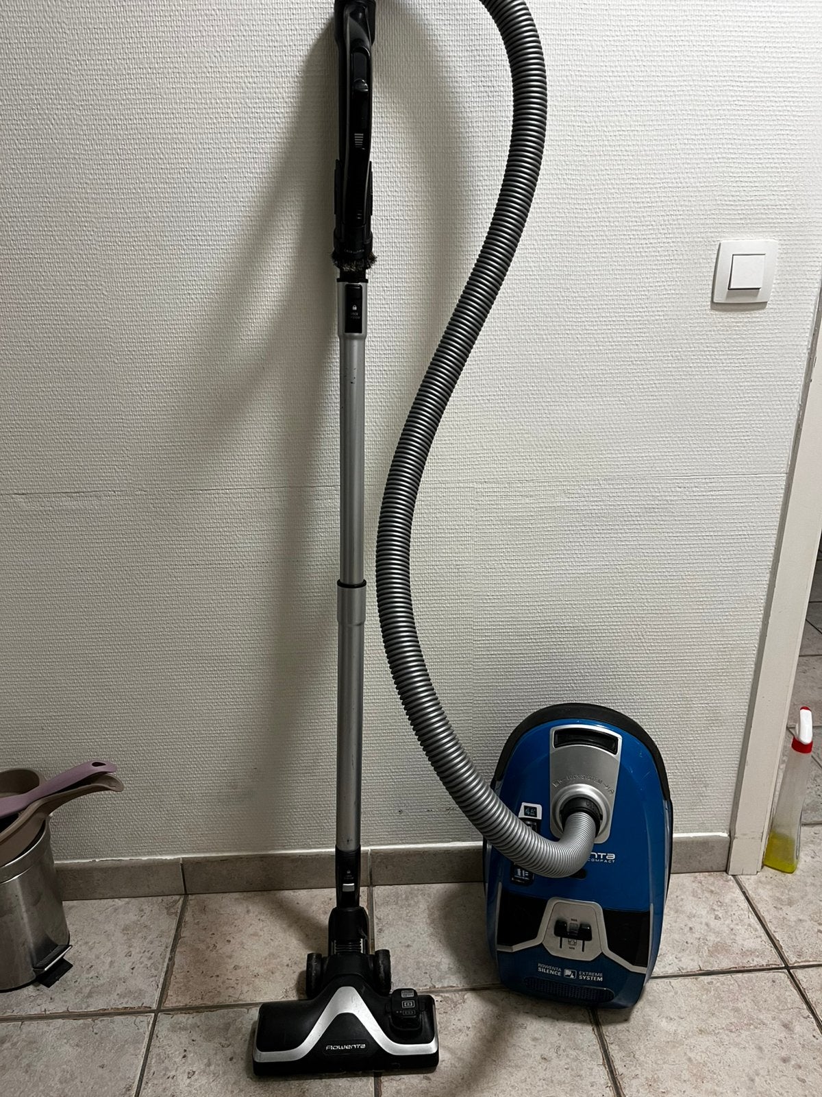 Rowenta Silence Force Compact stofzuiger, Ophalen, Gebruikt, Stofzak, Rowenta