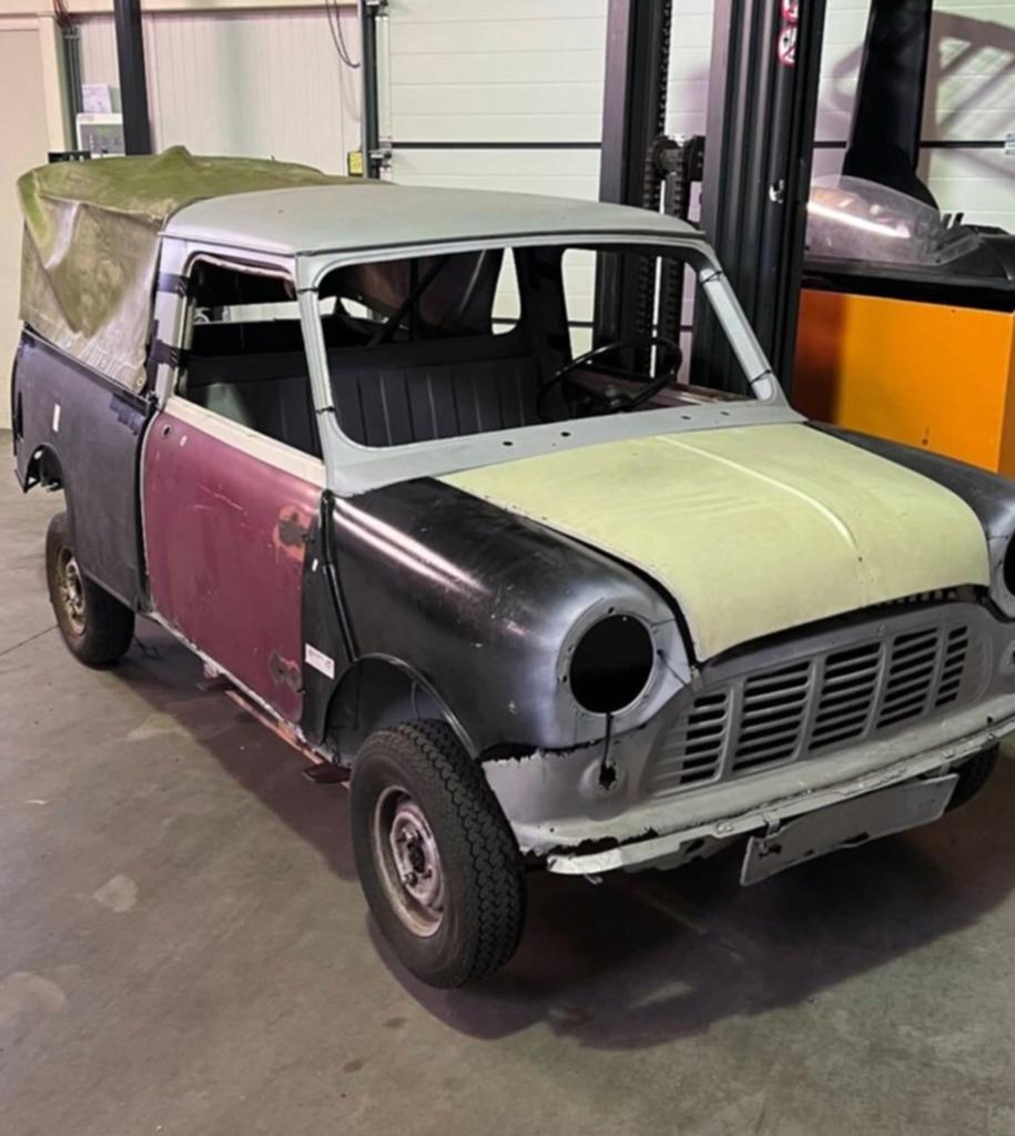 Mini Pick-Up restauratie project, Ophalen, Mini