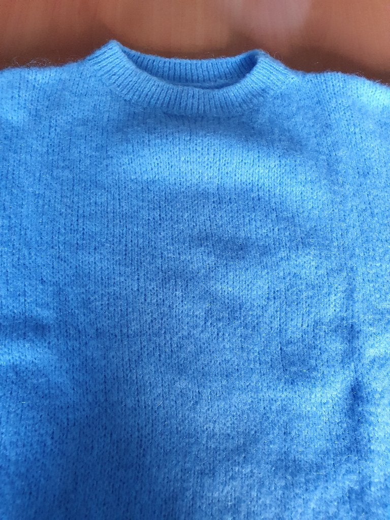 Trui - blauw, Enlèvement, Comme neuf, Taille 38/40 (M), Bleu