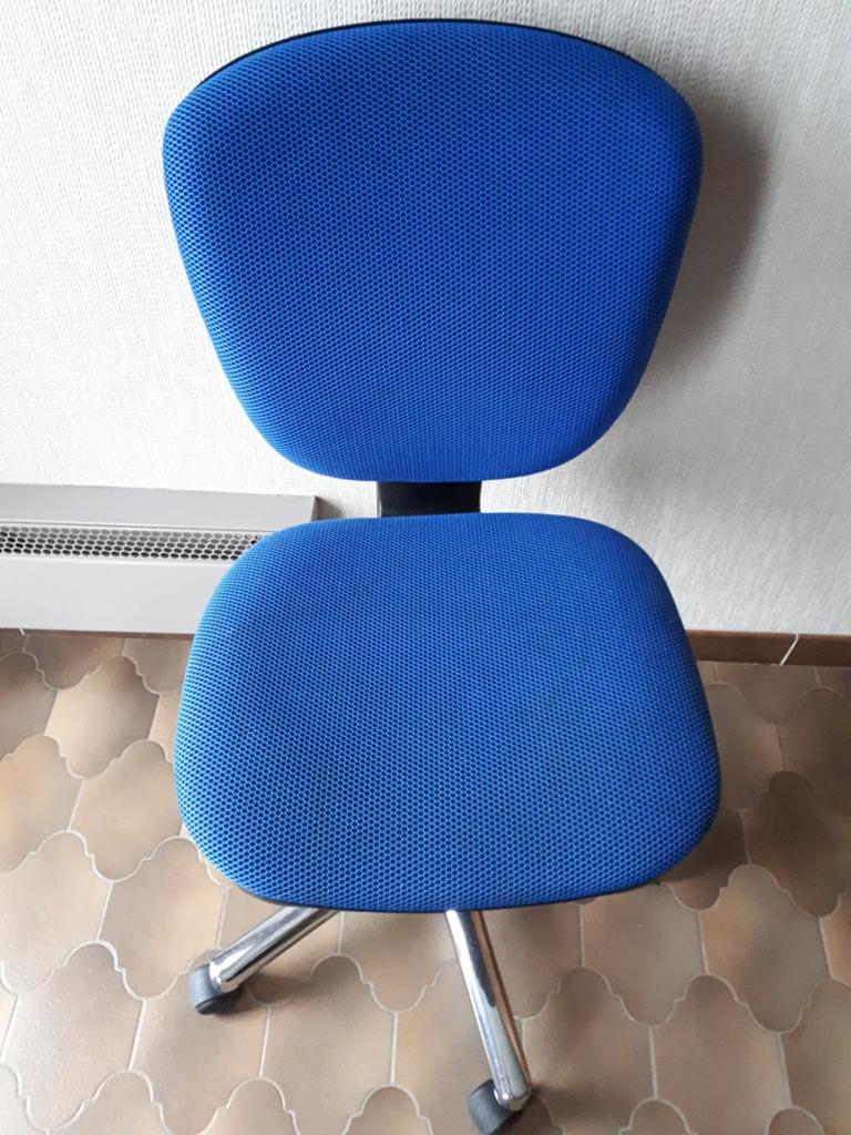 Mooie blauwe kinder bureaustoel, Ophalen, Bureaustoel