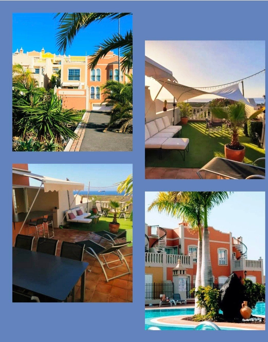 Duplex te huur in Paraiso del Palm-mar, Tenerife, Vacances, Maisons de vacances | Espagne, Propriétaire, Village, 5 personnes