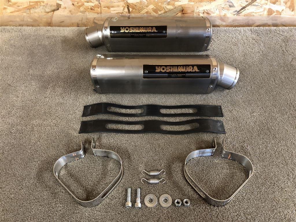 Yoshimura Japan uitlaten dempers Ducati Multistrada 52 mm, Motoren, Verzenden, Gebruikt