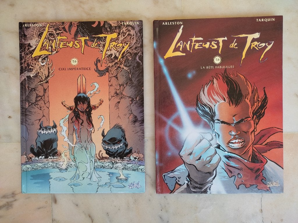 Lanfeust de Troy : Cixi impératrice + La bête fabuleuse(e.o), Plusieurs BD, Enlèvement ou Envoi, Comme neuf, Arleston - Tarquin