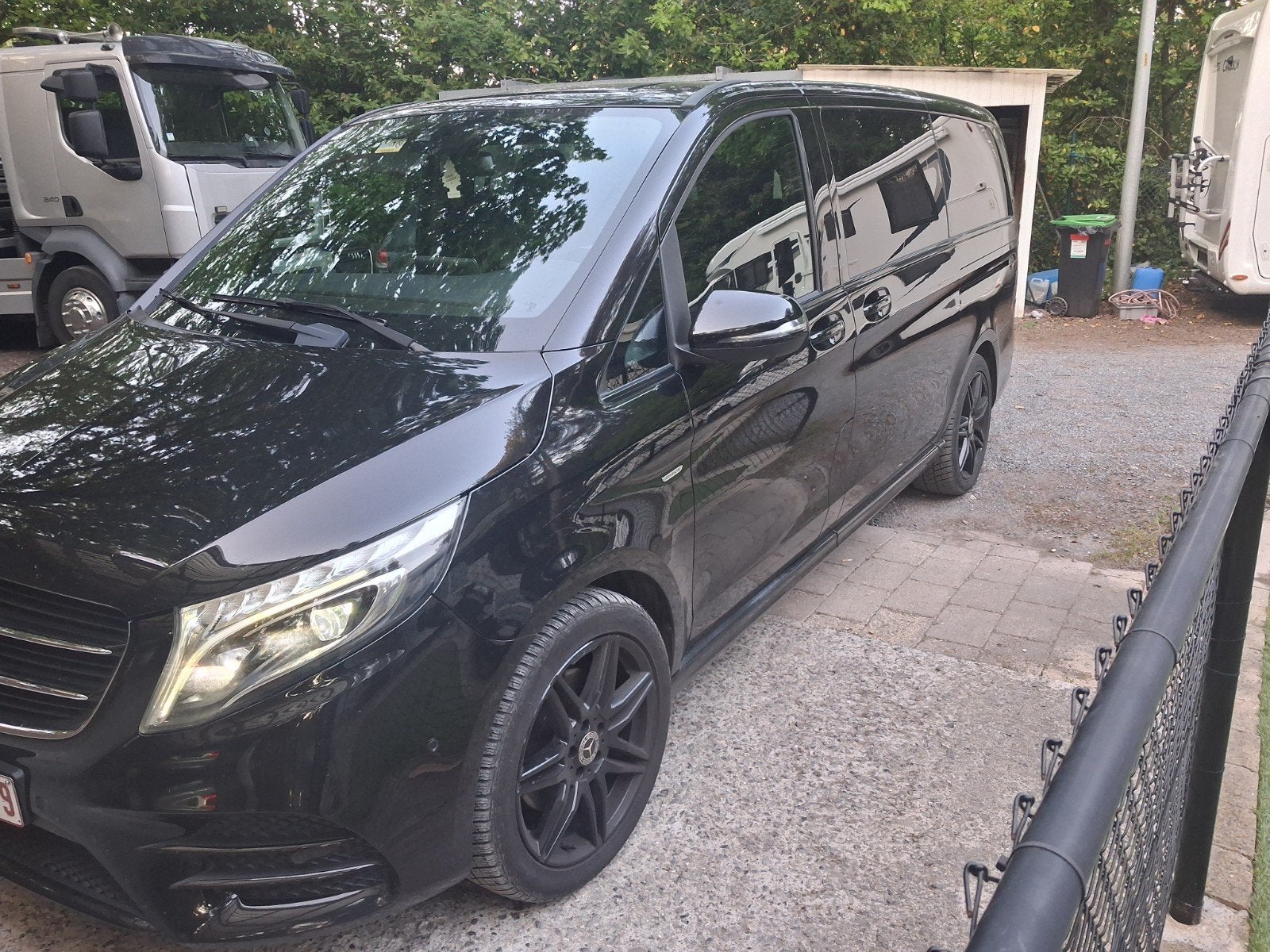 Mercedes V250 BJ 2019 Pack Amg + Pack Nuit Très bon ensemble, Achat, Noir, Diesel, Automatique