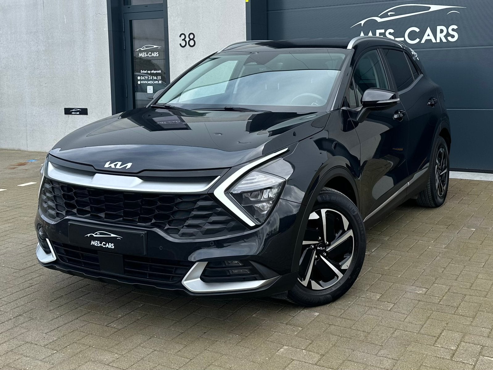 Kia Sportage 1.6CRDI MHEV Automaat Euro6d Led Xenon, Auto's, Kia, Stof, 1600 cc, Zwart, Bedrijf