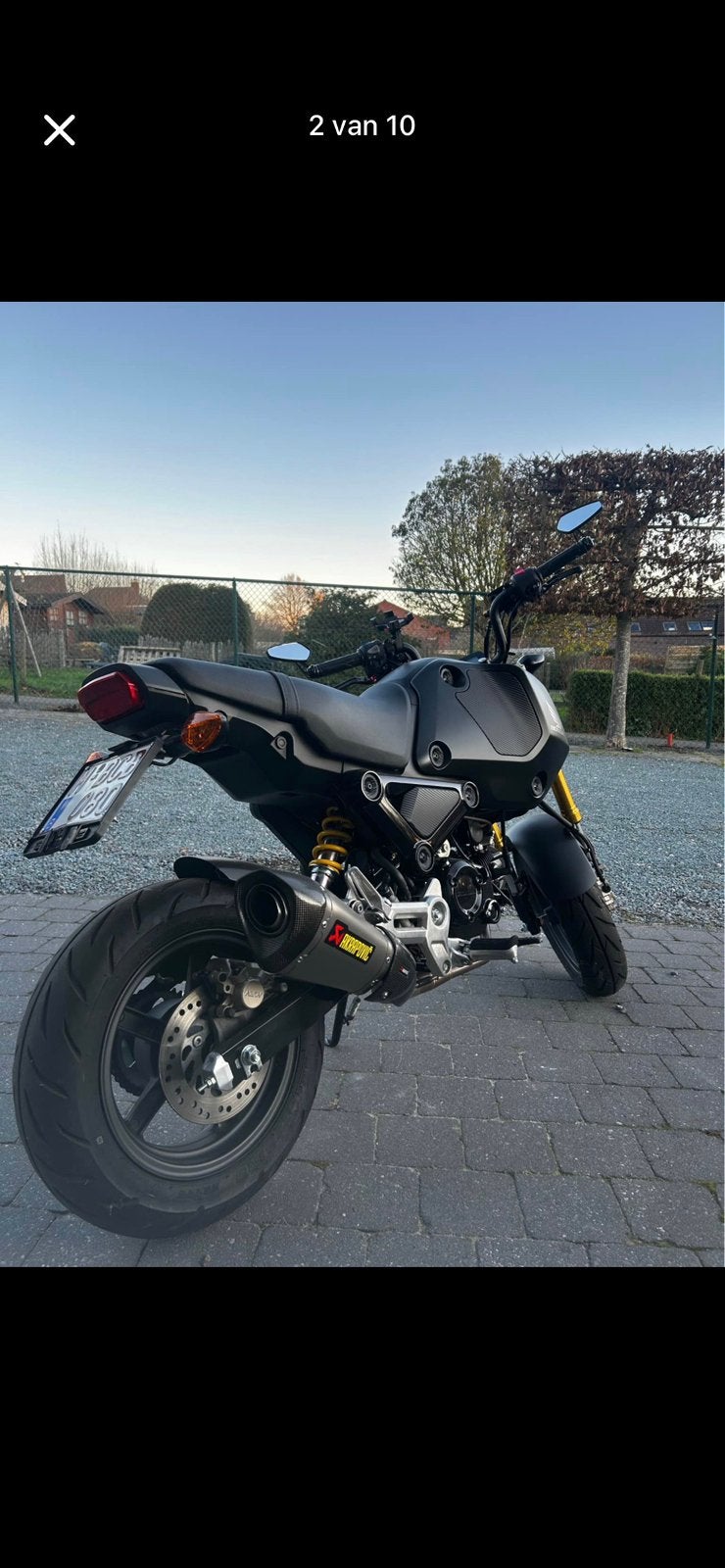 Honda msx GROM 125cc weinig km!, Motoren, Particulier, 125 cc, Overig, 11 kW of minder