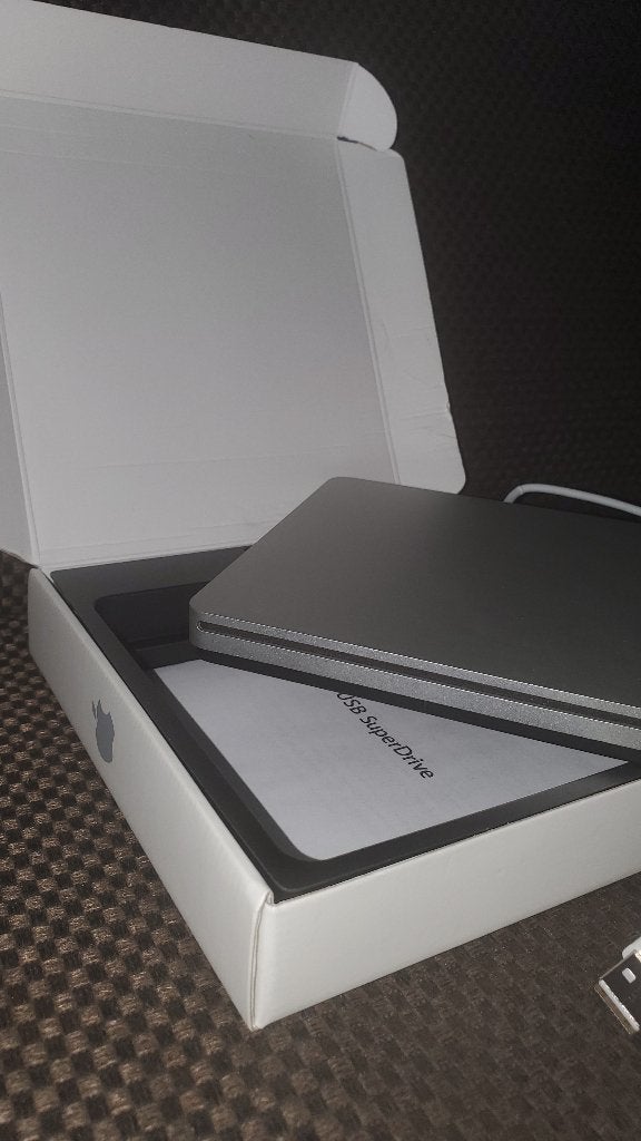 Originele Apple usb externe dvd-drive, Informatique & Logiciels, Enlèvement ou Envoi, Comme neuf, Dvd