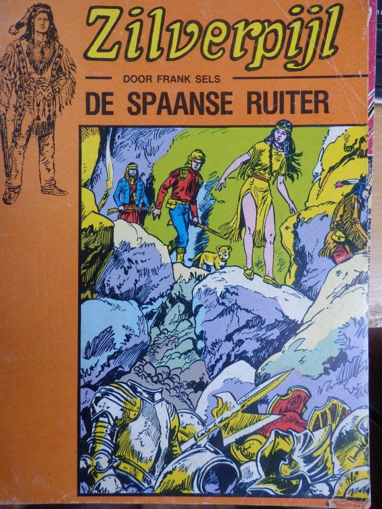 zilverpijl ,  de spaanse ruiter ,    softcover, Boeken, Ophalen of Verzenden