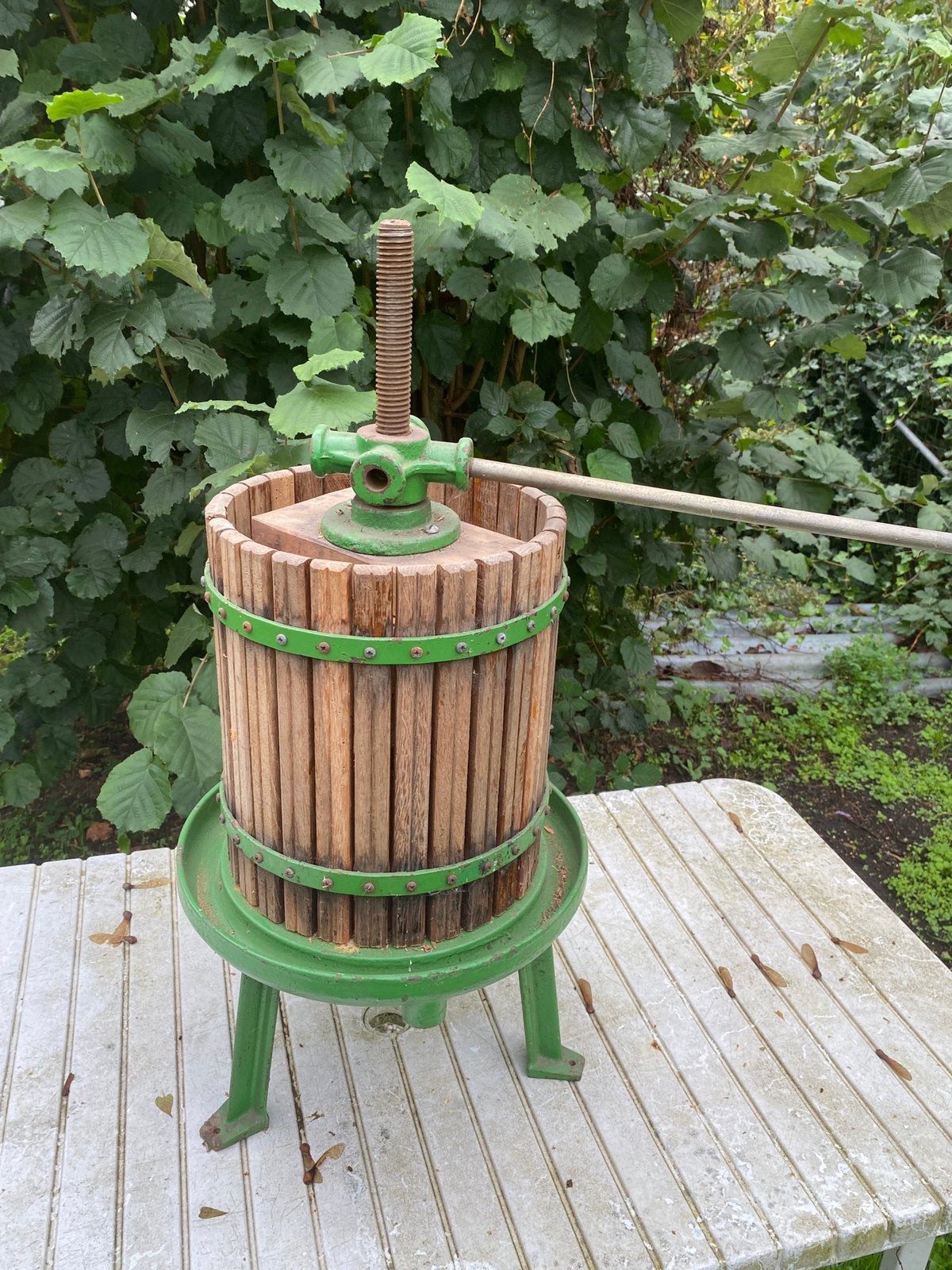 Fruitwijnpers, Tuin en Terras, Ophalen, Gebruikt