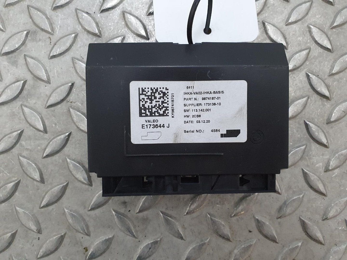 BMW 2 SERIES COMPUTER ECU 64119874187, 9874187 2021, Enlèvement ou Envoi, Utilisé, ARN reconnu