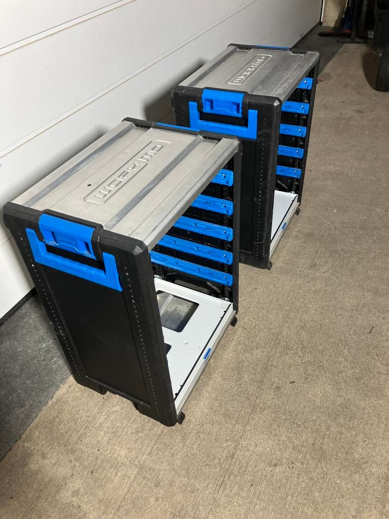 Sortimo Workmo 24-750, 2 stuks en vloerplaat, Ophalen, Gebruikt