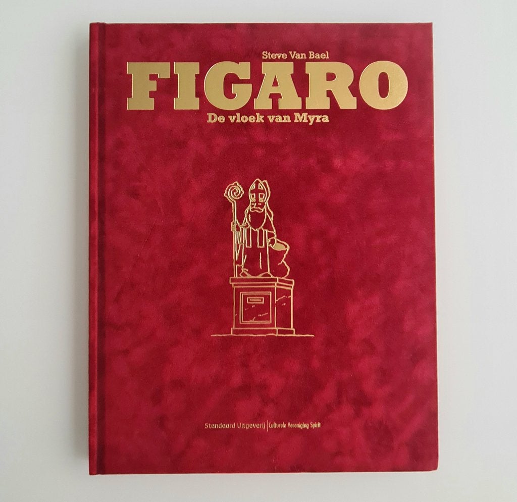 Steve Van Bael -Figaro- de vloek van Myra   fluweel, Boeken, Eén stripboek, Ophalen of Verzenden, Nieuw, Steve Van Bael
