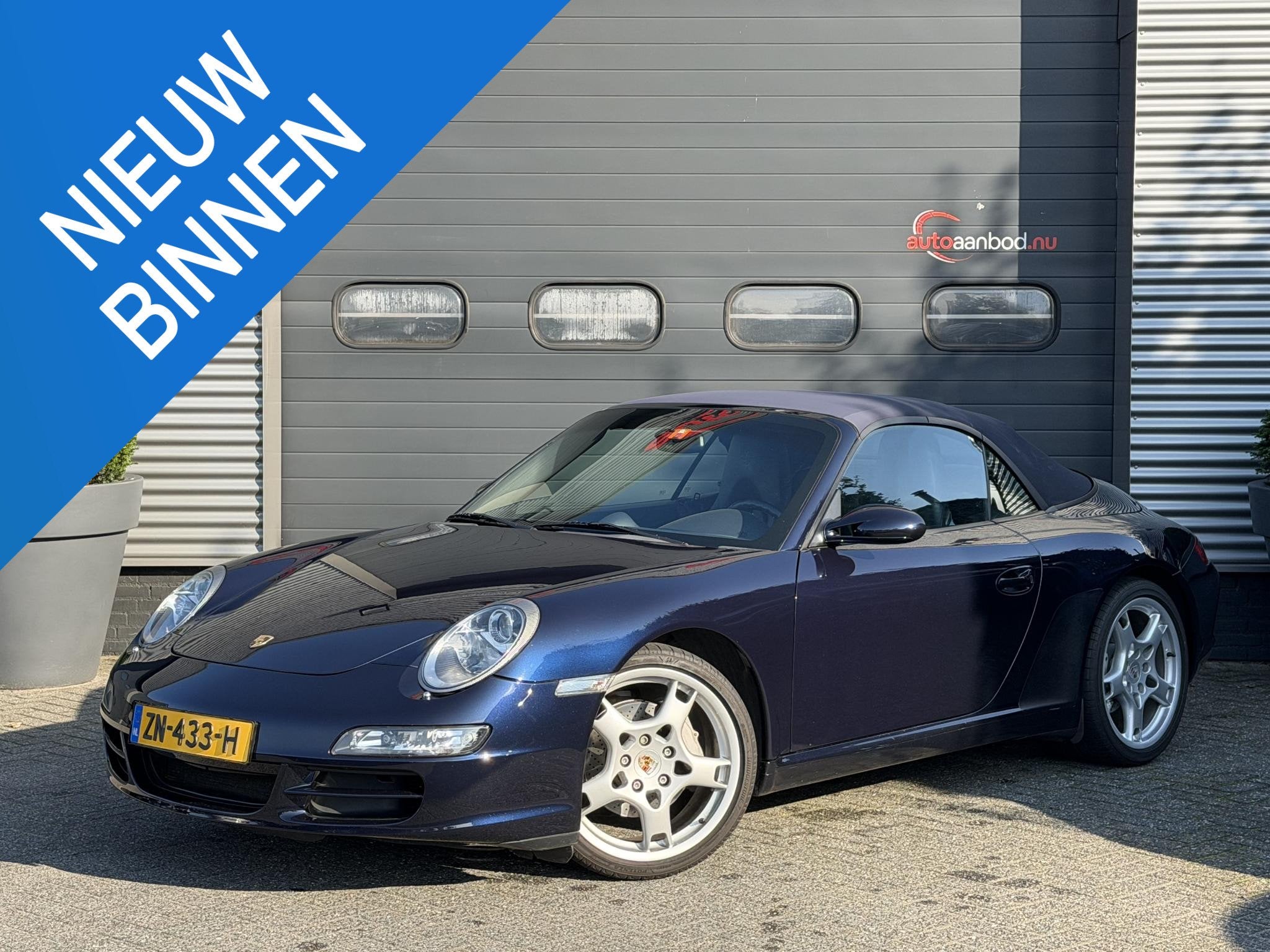 Porsche 911 Cabrio 3.6 Carrera Sport Chrono | Navigatie | Cr, Auto's, Automaat, 4 zetels, Achterwielaandrijving, Gebruikt