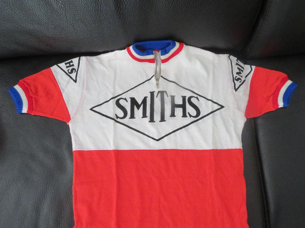 oude wielertrui koerstrui team Smiths, Verzamelen, Ophalen of Verzenden, Zo goed als nieuw, Shirt