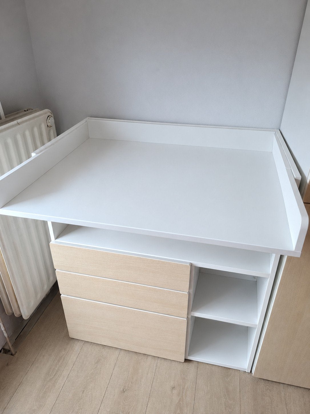 table à langer ikea, Enfants & Bébés, 90 à 105 cm, Comme neuf, Enlèvement, 75 à 100 cm
