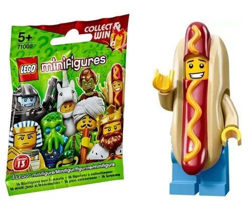 Lego serie 13 hot dog man
Nieuw in gesloten verpakking

12 e, Enlèvement ou Envoi, Lego