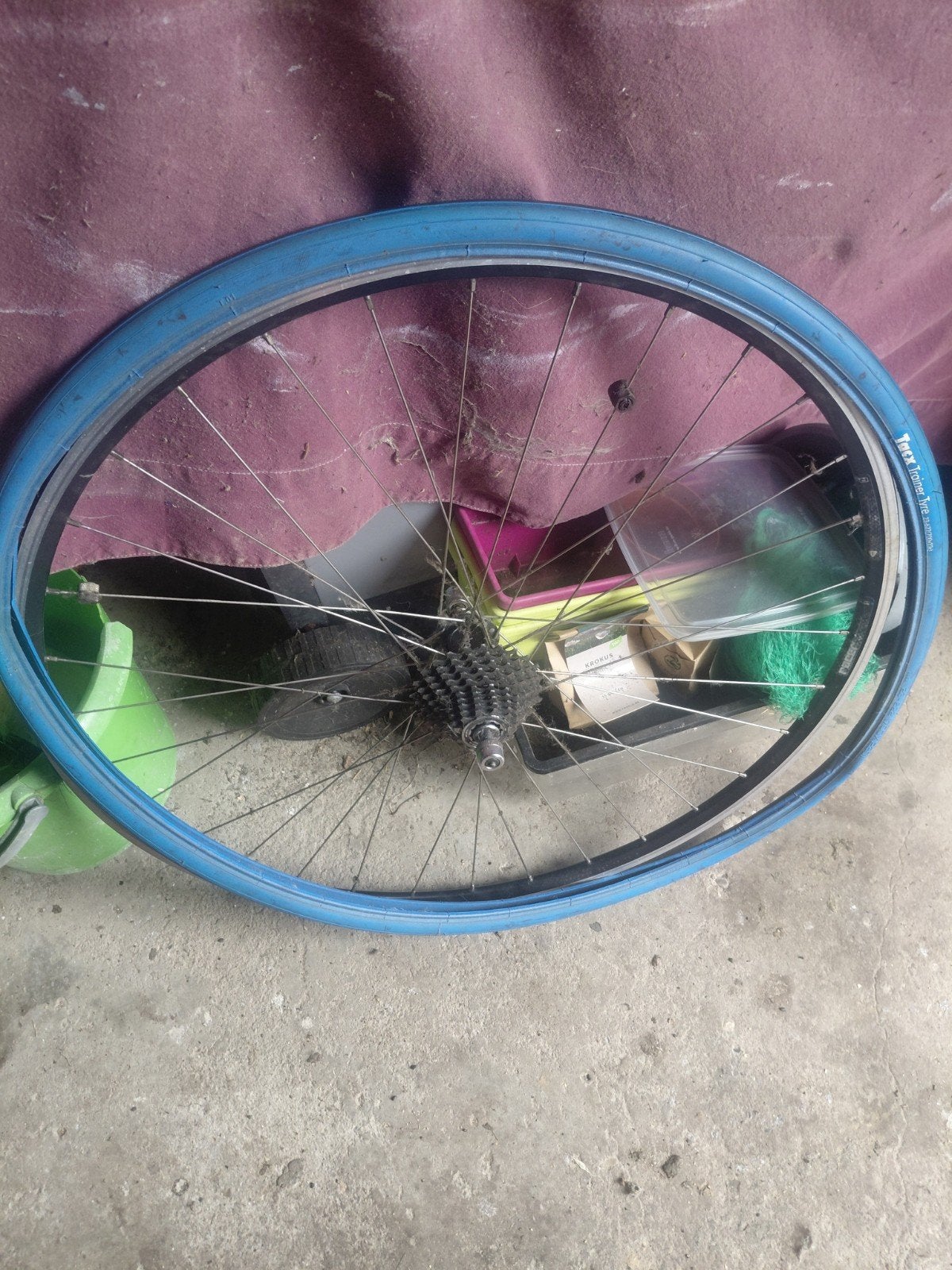 Tacx Flow, Fietsen en Brommers, Ophalen, Gebruikt, Band