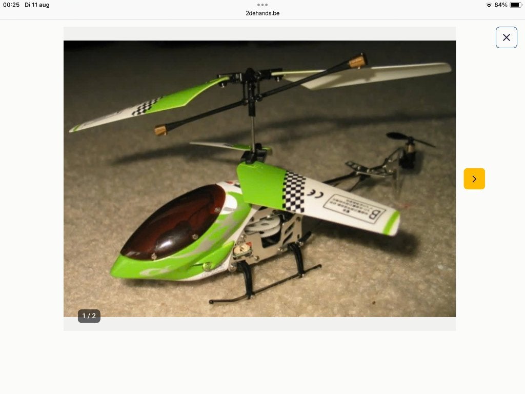 helicopter copter v-max hypersonic, Envoi