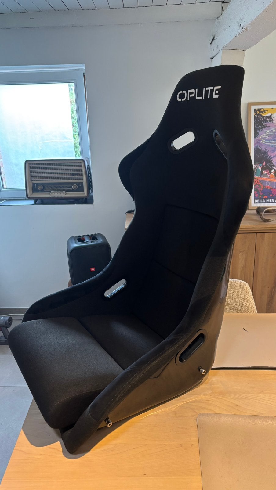 Siege bacquet oplite, Consoles de jeu & Jeux vidéo, Next Level Racing, Enlèvement, Comme neuf