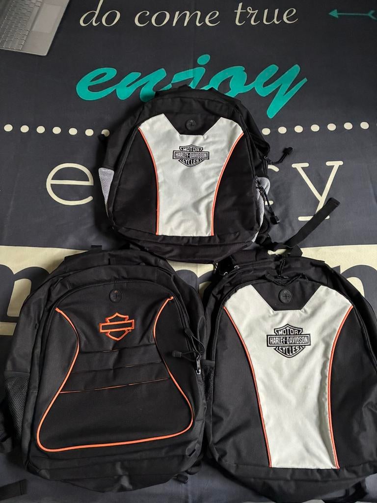 Promo pack - 3 x Rugzak Harley Davidson, Ophalen, Nieuw, Overige merken