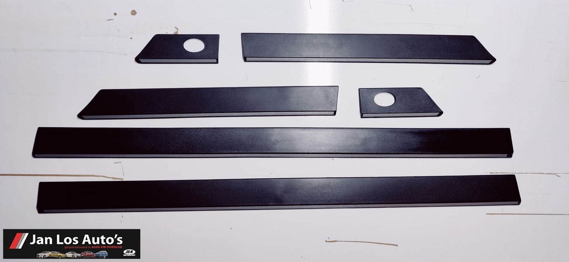 Audi Coupe B2 typ85 Stootlijsten set deurlijst, Autos : Pièces & Accessoires, Carrosserie & Tôlerie, -, Origine de la pièce connue