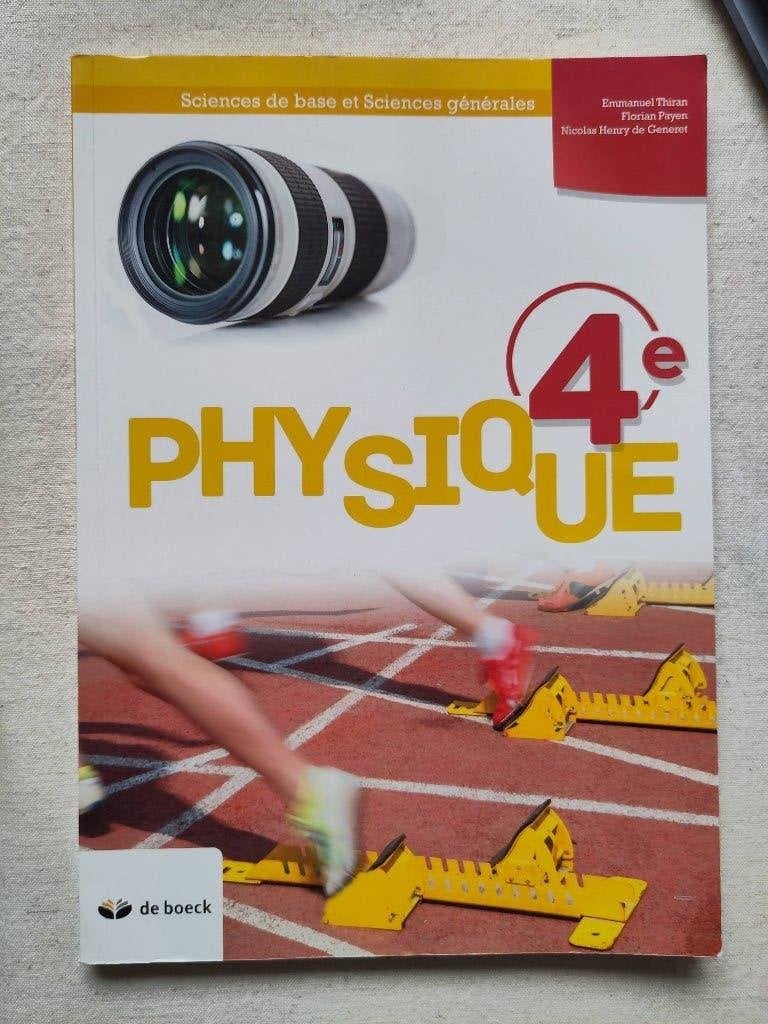 Physique 4e, Physique, Comme neuf, Enlèvement, Secondaire