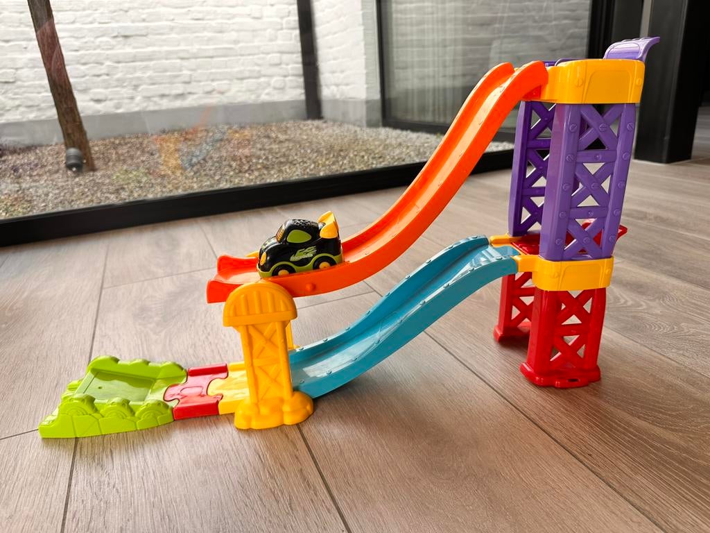 VTech Toet Toet Auto - Lanceer & Racebaan, Kinderen en Baby's, Zelf te bouwen, Handmatig, Ophalen, Overige merken