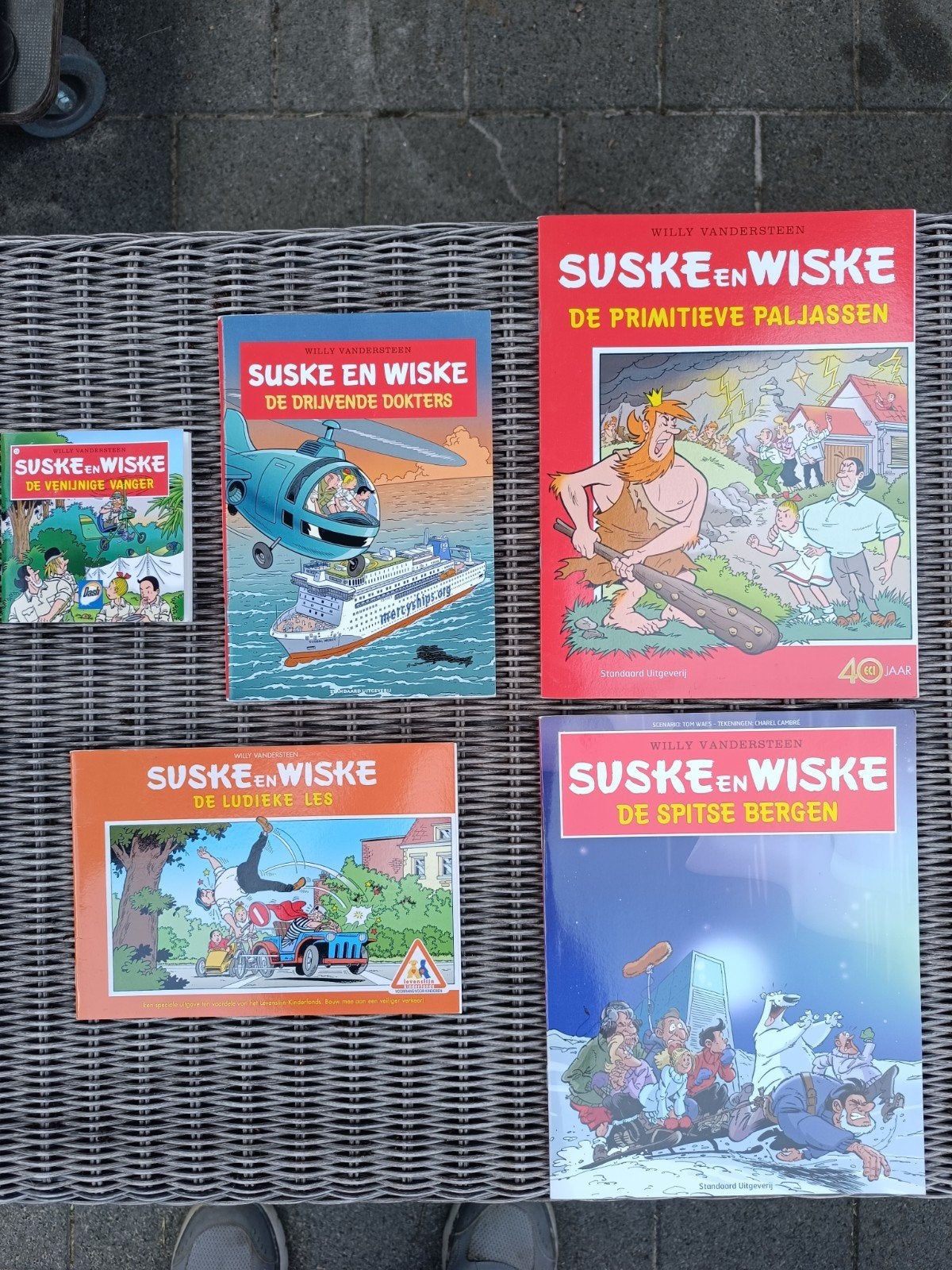 5 x Suske en Wiske (speciale 'reclame' uitgaven), Enlèvement ou Envoi