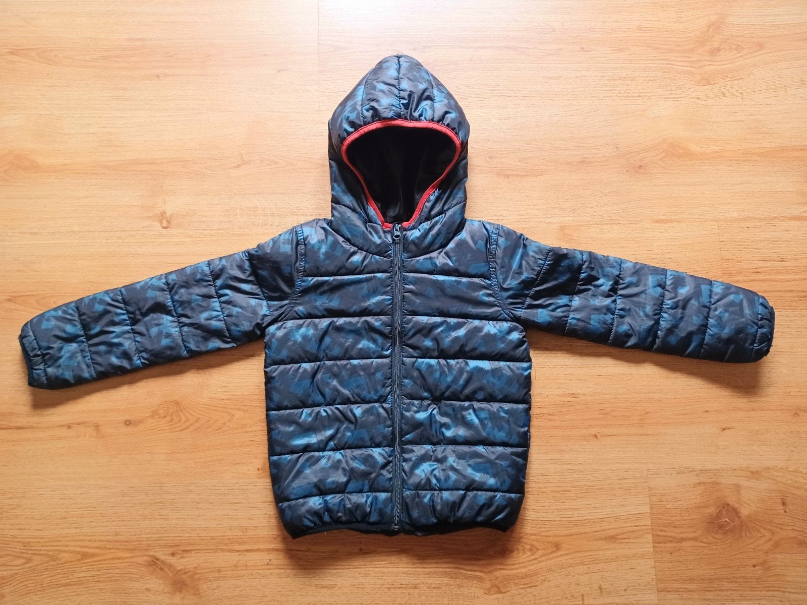 Jas Name It winterjas jongen maat 128, Kinderen en Baby's, Ophalen, Zo goed als nieuw, NAME IT., Jas