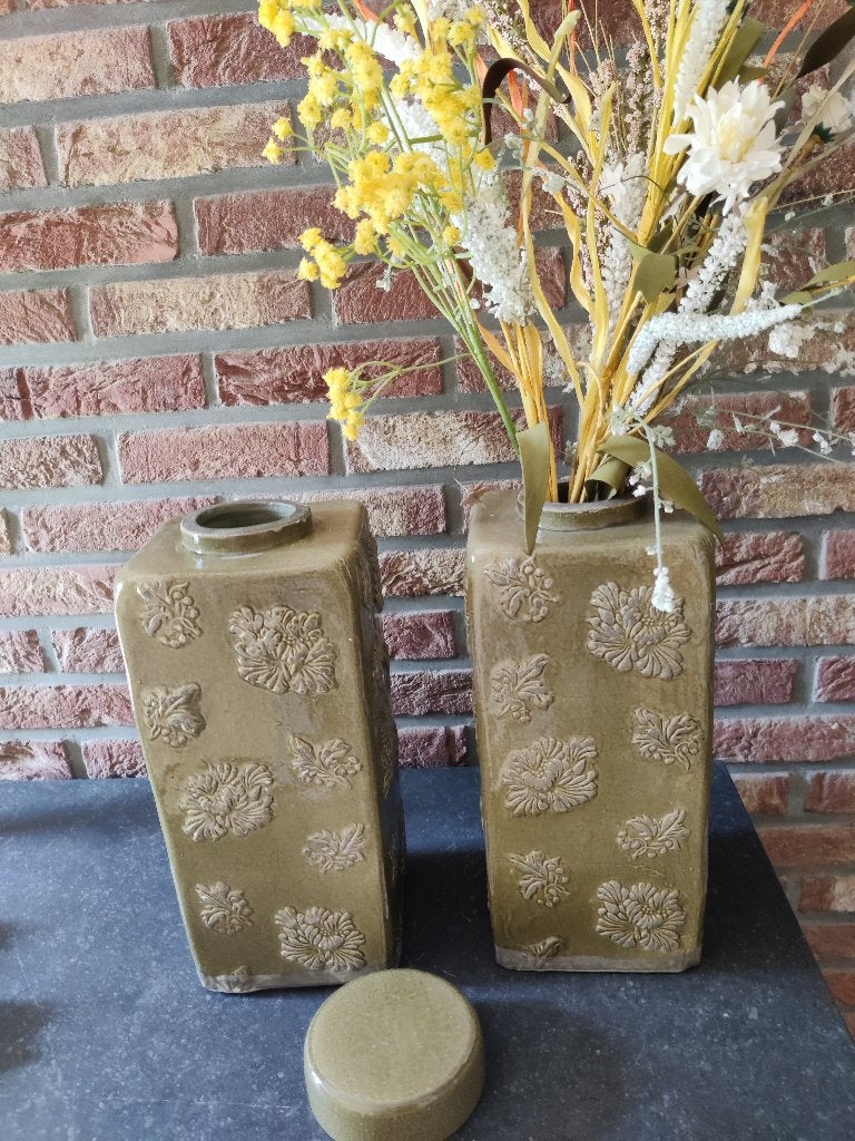 Decoratie, Ophalen, Groen, Steen/keramiek, Landelijk