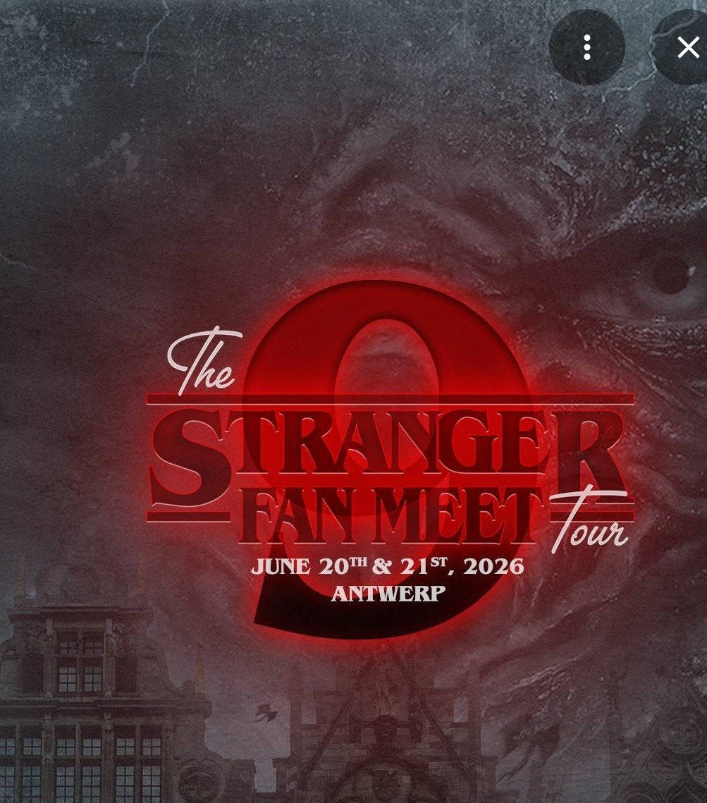 Stranger things fan meet, gratis ontmoeting Gaten/ Charlie!, Tickets & Billets, Événements & Festivals
