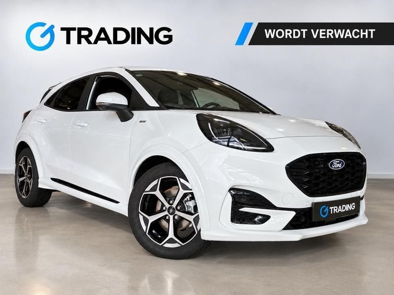 Ford Puma, Auto's, Stof, Puma, Zwart, Wit