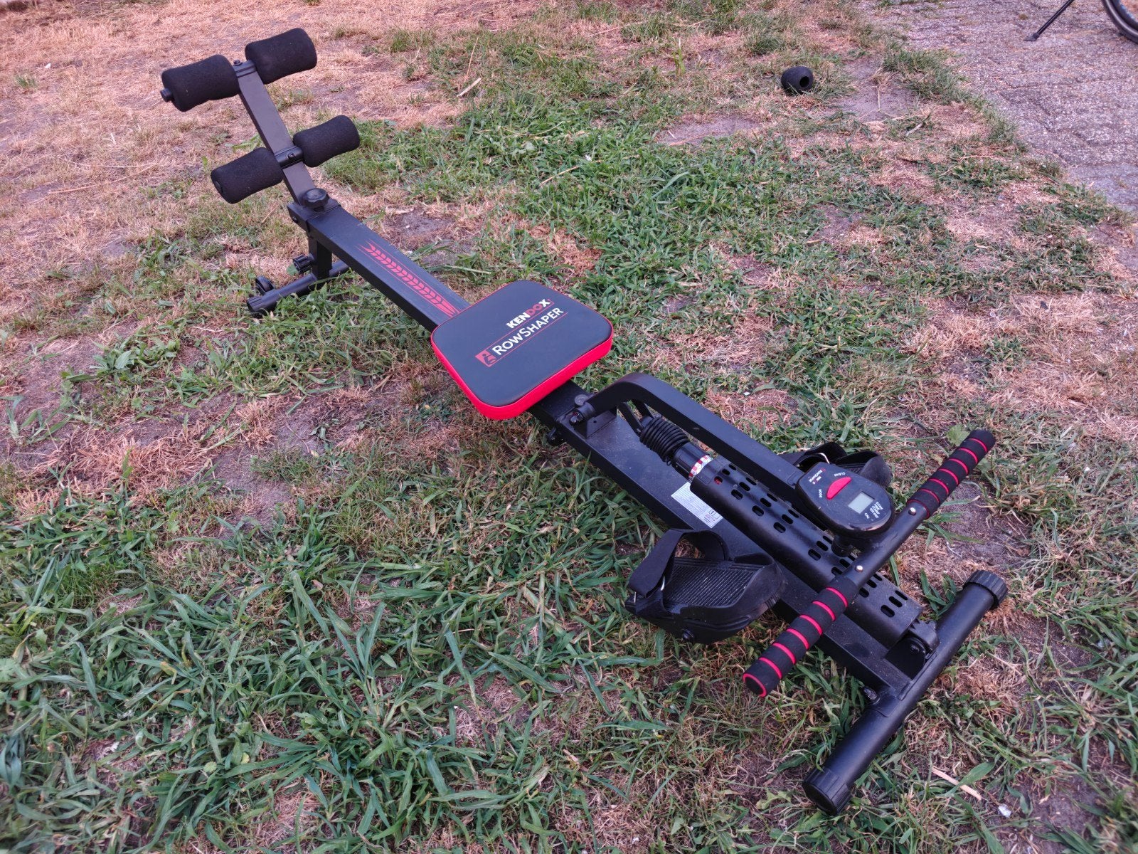 Roeitrainer, Sports & Fitness, Appareils de fitness, Rameur, Comme neuf, Enlèvement, Métal