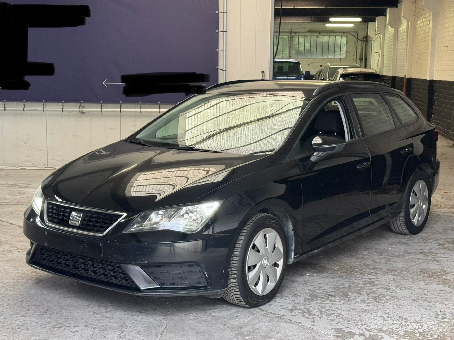 Seat Leon ST | Diesel | Euro 6b, Auto's, Gebruikt, Euro 6, Leon, Zwart