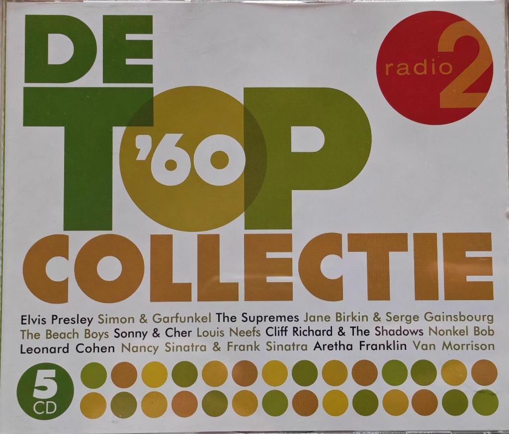 DE TOPCOLLECTIE '60 (5 CD verzamel), Cd's en Dvd's, Ophalen of Verzenden, Zo goed als nieuw, Pop