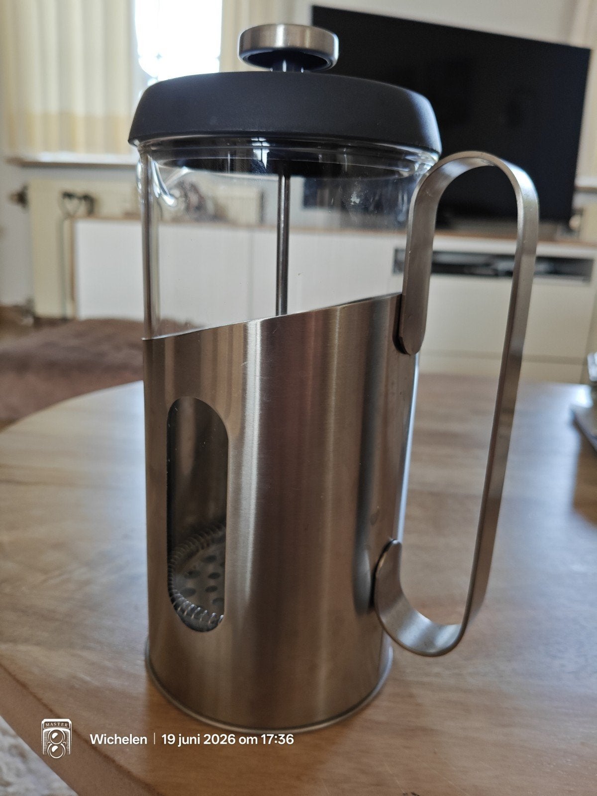 Cafetière van Berghoff, Enlèvement