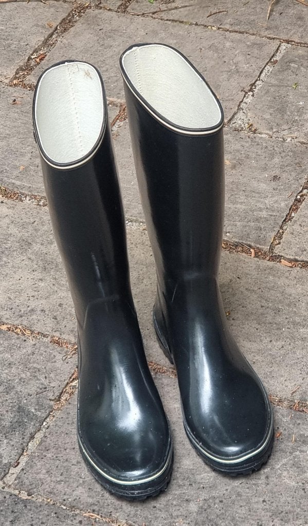 Bottes de pluie en caoutchouc, Jardin & Terrasse, Bottes, Femmes, Comme neuf, Enlèvement