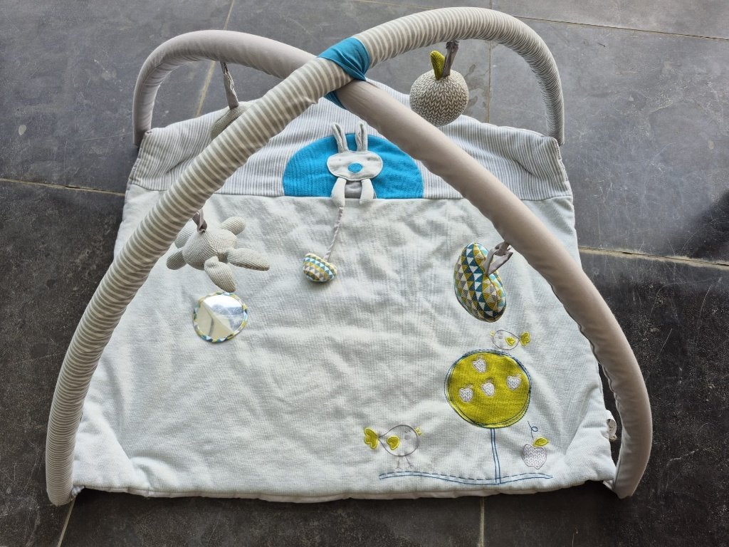 Speeldeken met speelbogen en accessoires, Kinderen en Baby's, Ophalen, Zo goed als nieuw