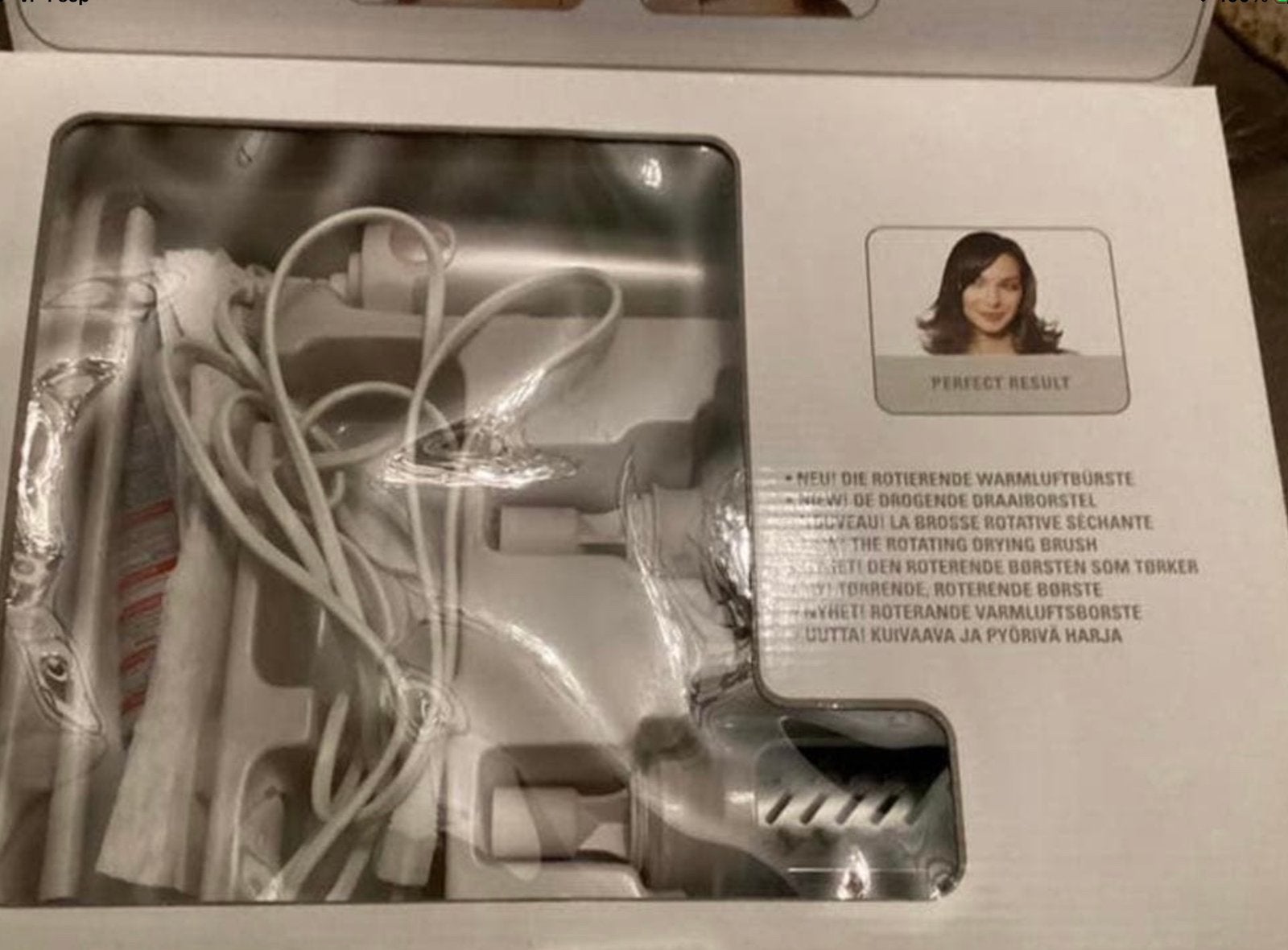 NIEUWE ROWENTA GROTE KRULBORSTEL+VÉÉL ACCESSOIRES! SUPERTOF!, Ophalen of Verzenden, Nieuw, Krultang of Stijltang