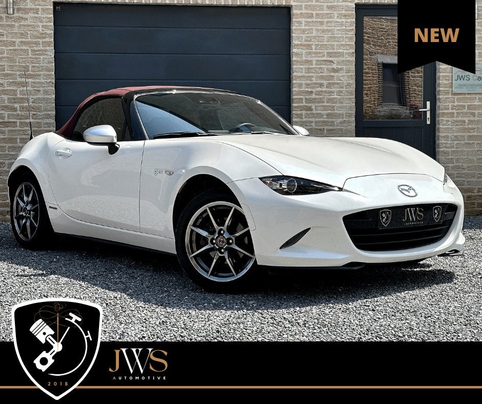 MX-5 ND2 1.5 132 „100e verjaardag” * 1PROPRIO - CARPLAY*, Auto's, Mazda, Achterwielaandrijving, Euro 6, 4 cilinders, Wit