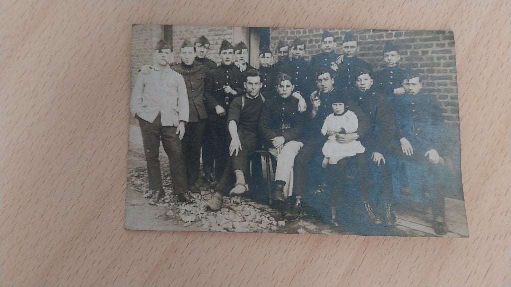 Postkaart leger 5, Verzamelen, Militaria | Algemeen, Ophalen of Verzenden