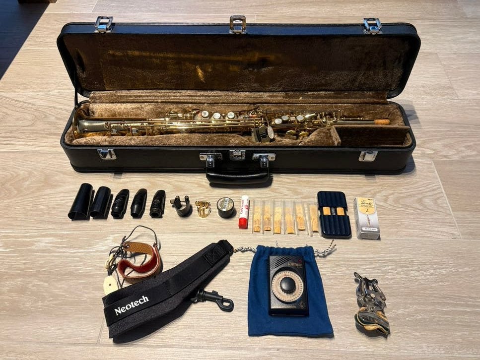 🎷Yanagisawa sopraan saxofoon s900 met accesoires, Ophalen, Sopraan