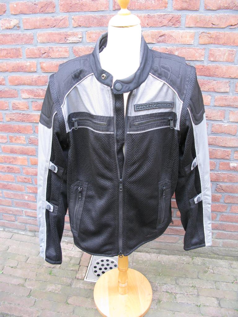 Harley Davidson jas / jack , maat M., Motoren, Kleding | Motorkleding, Broek | textiel, Heren, Tweedehands, Ophalen