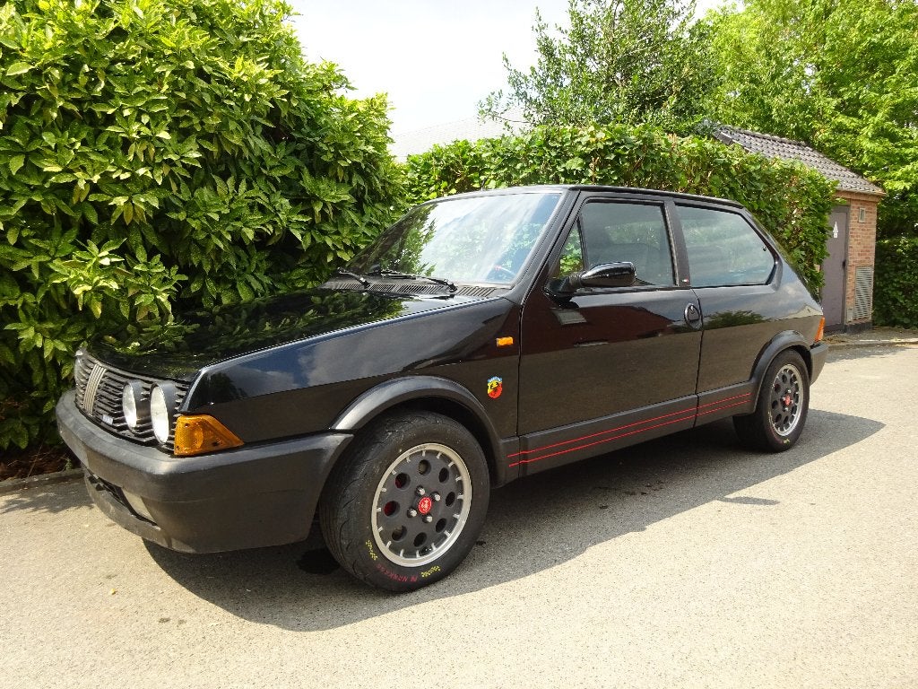 FIAT RITMO ABARTH 130 TC, Auto's, 4 cilinders, Overige bekleding, Zwart, Radio