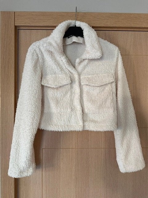 Fleece Shein maat S (y0007), Geel, Ophalen of Verzenden, Zo goed als nieuw, Maat 36 (S)