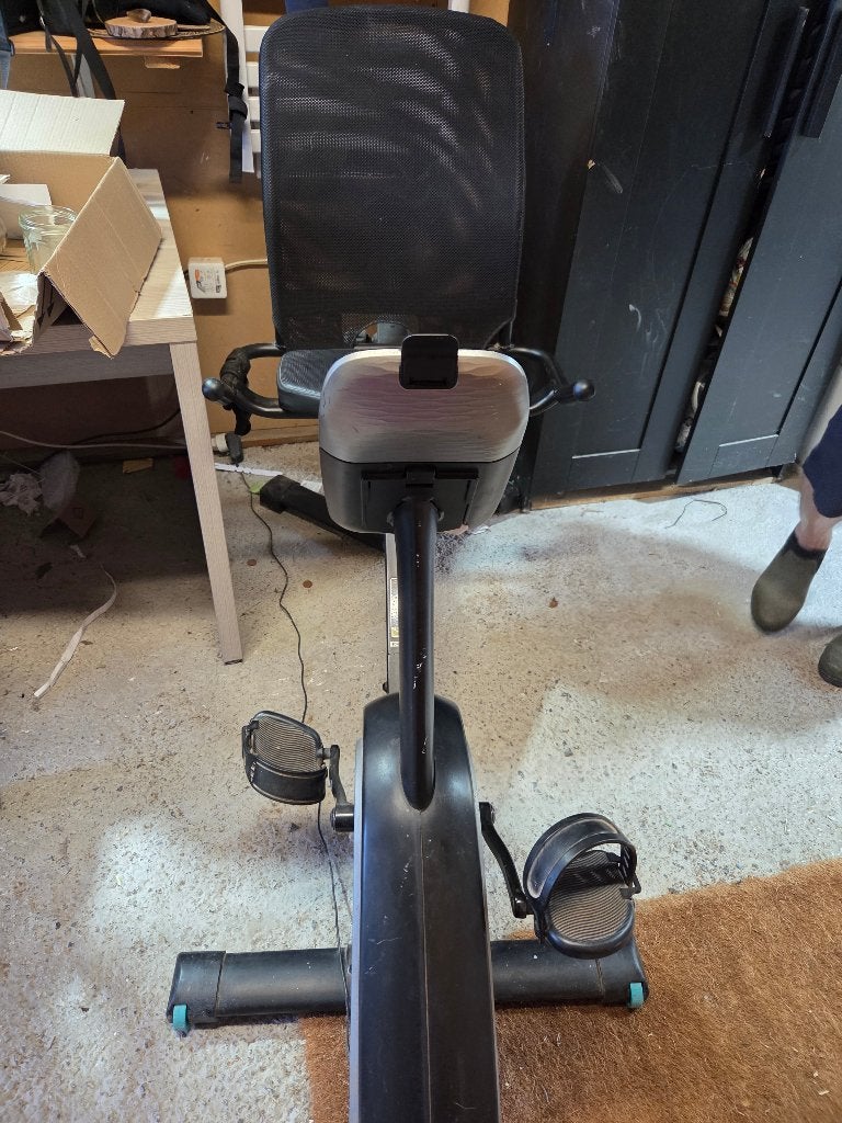 velo d'appartement semi allongé, Enlèvement, Comme neuf, Autres matériaux, Vélo d'appartement