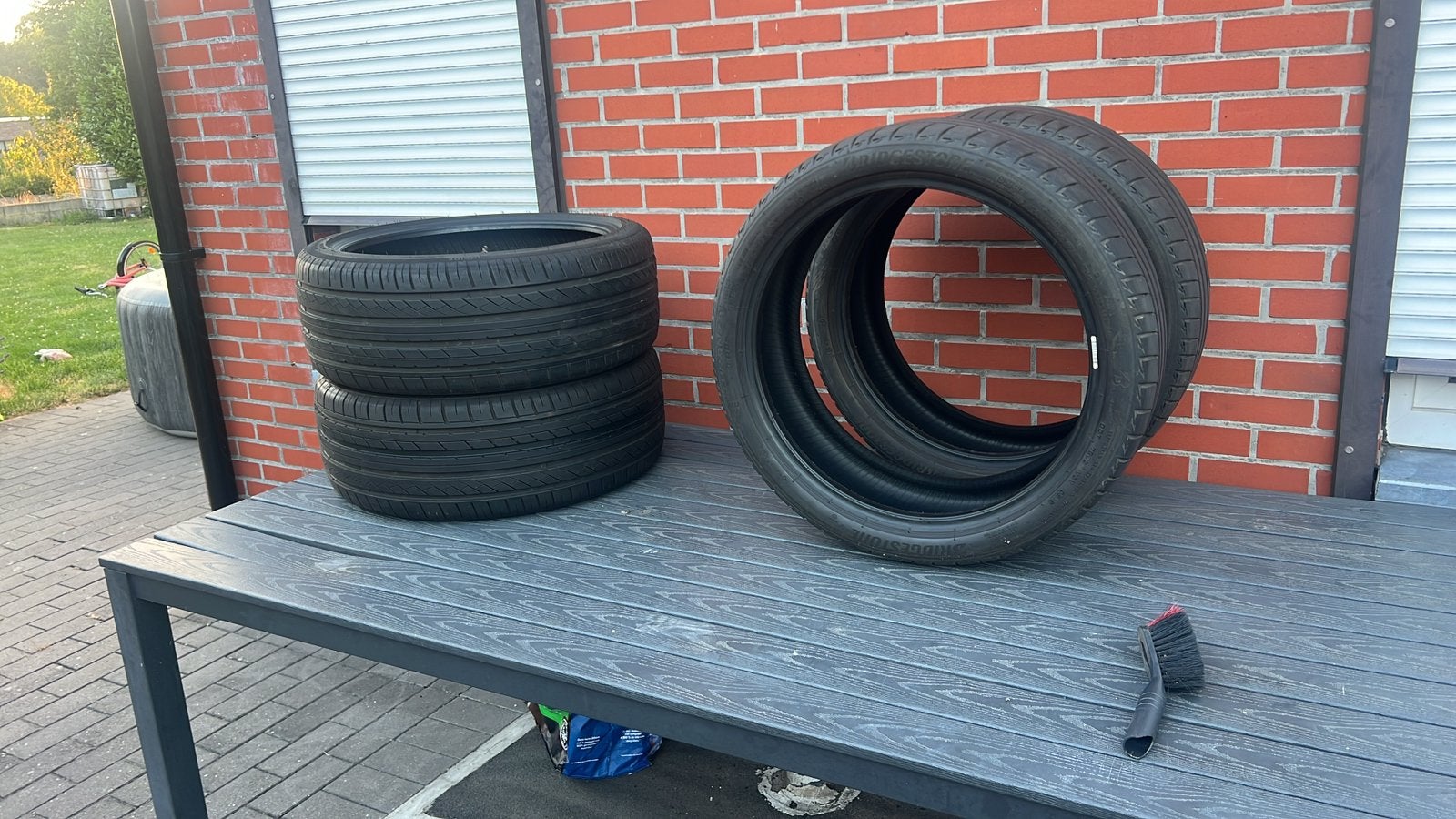 4 zomerbanden 225/40 R19 93W XL, Auto-onderdelen, Overige Auto-onderdelen, Ophalen, Gebruikt, Mercedes-Benz