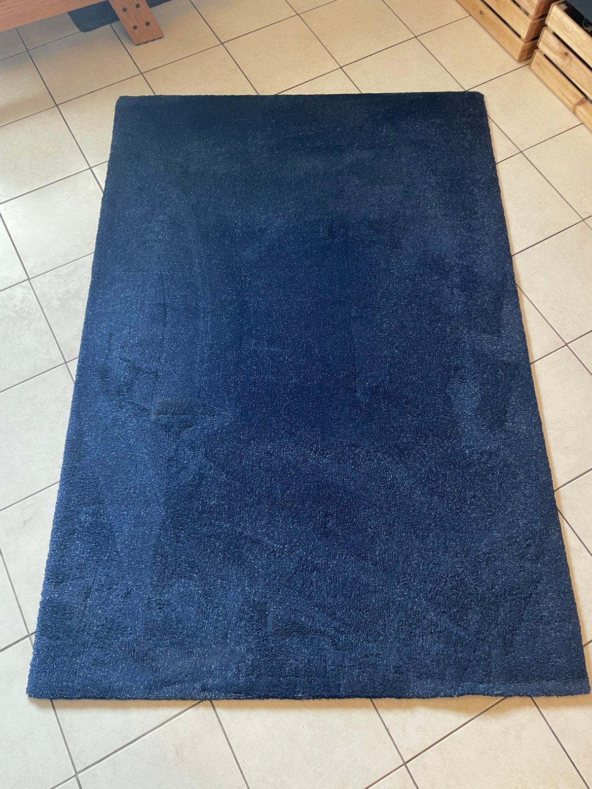 GRATIS tapijt!!, Huis en Inrichting, Ophalen, 100 tot 150 cm, Blauw, Zo goed als nieuw