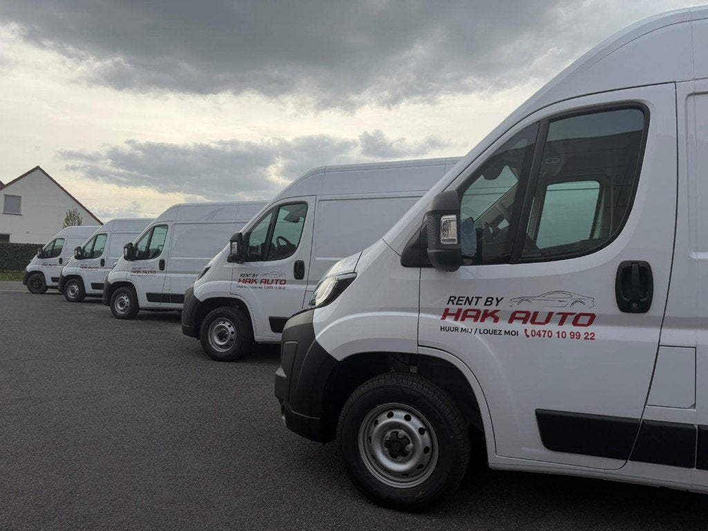 (10) Peugeot Boxer Utilities ️ 2026 te HUUR 2.2HDi, Auto's, Peugeot, Bedrijf, 5 deurs, Te koop, Boxer